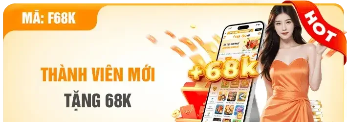 Nhà cái F1686s com khuyến mãi tân thủ nhận 68k